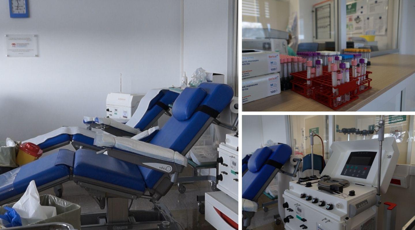 Copertina per Aumentano le donazioni di sangue in ospedale, spazi più comodi a Monfalcone